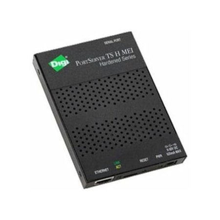 Digi International Digi Portserver Ts H Mei 1 Port Extended Temp/Hardened Rs-232/422/485 70001917